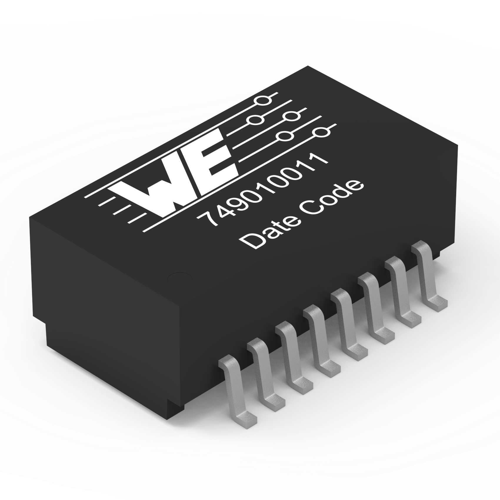 we-lan WE-LAN LAN Transformer, Power over Ethernet bis zu 150 Watt und Geschwindigkeiten bis zu 1 Gbit/s